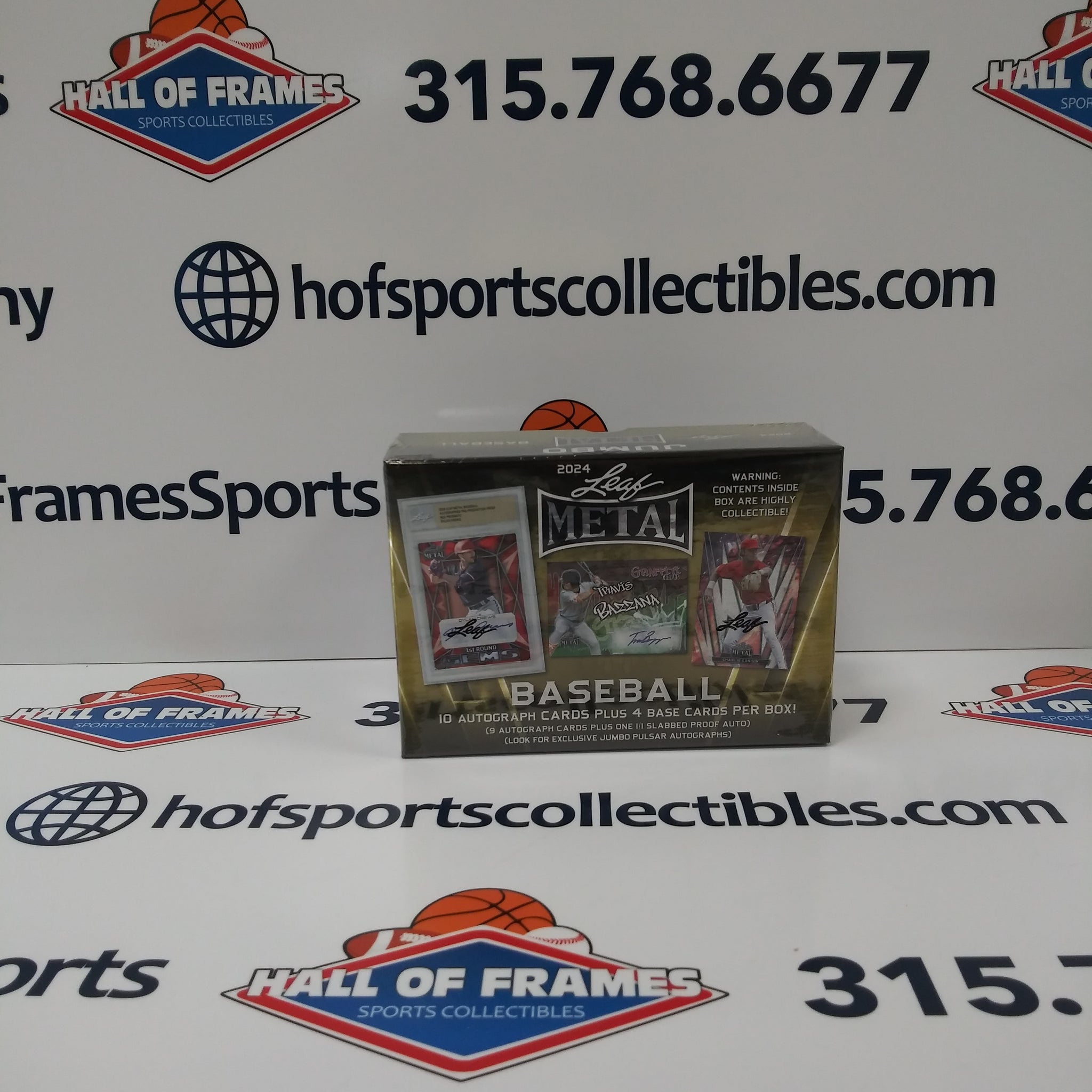 2024 LEAF METAL JUMBO BASEBALL HOBBY BOX!
