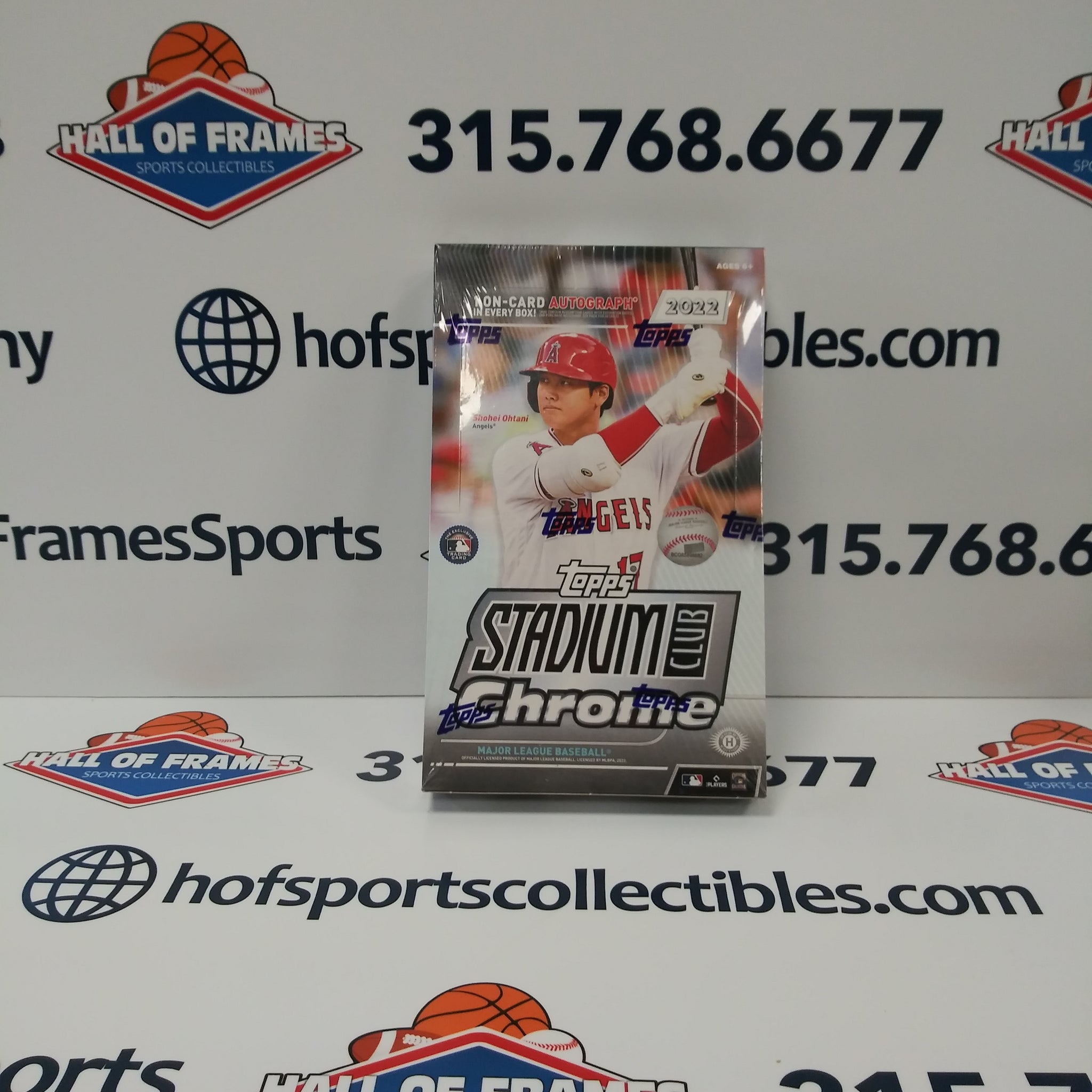 2022 TOPPS STADIUM CLUB CHROME HOBBY BOX!