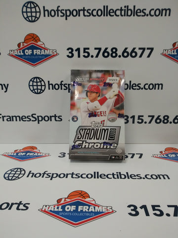 2022 TOPPS STADIUM CLUB CHROME HOBBY BOX!