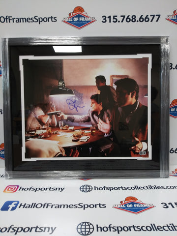 JOE PESCI SIGNED GOODFELLAS FRAMED 16X20 PHOTO - BECKETT WITNESSED