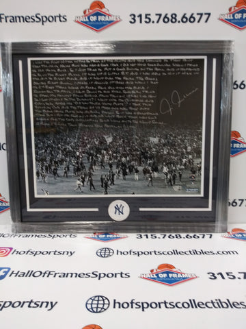 CHRIS CHAMBLISS SIGNED FRAMED 16X20 YANKEES STORYTELLERS  PHOTO - FANATICS