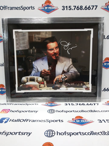 JOE PESCI SIGNED CASINO FRAMED 16X20 PHOTO - BECKETT WITNESSED