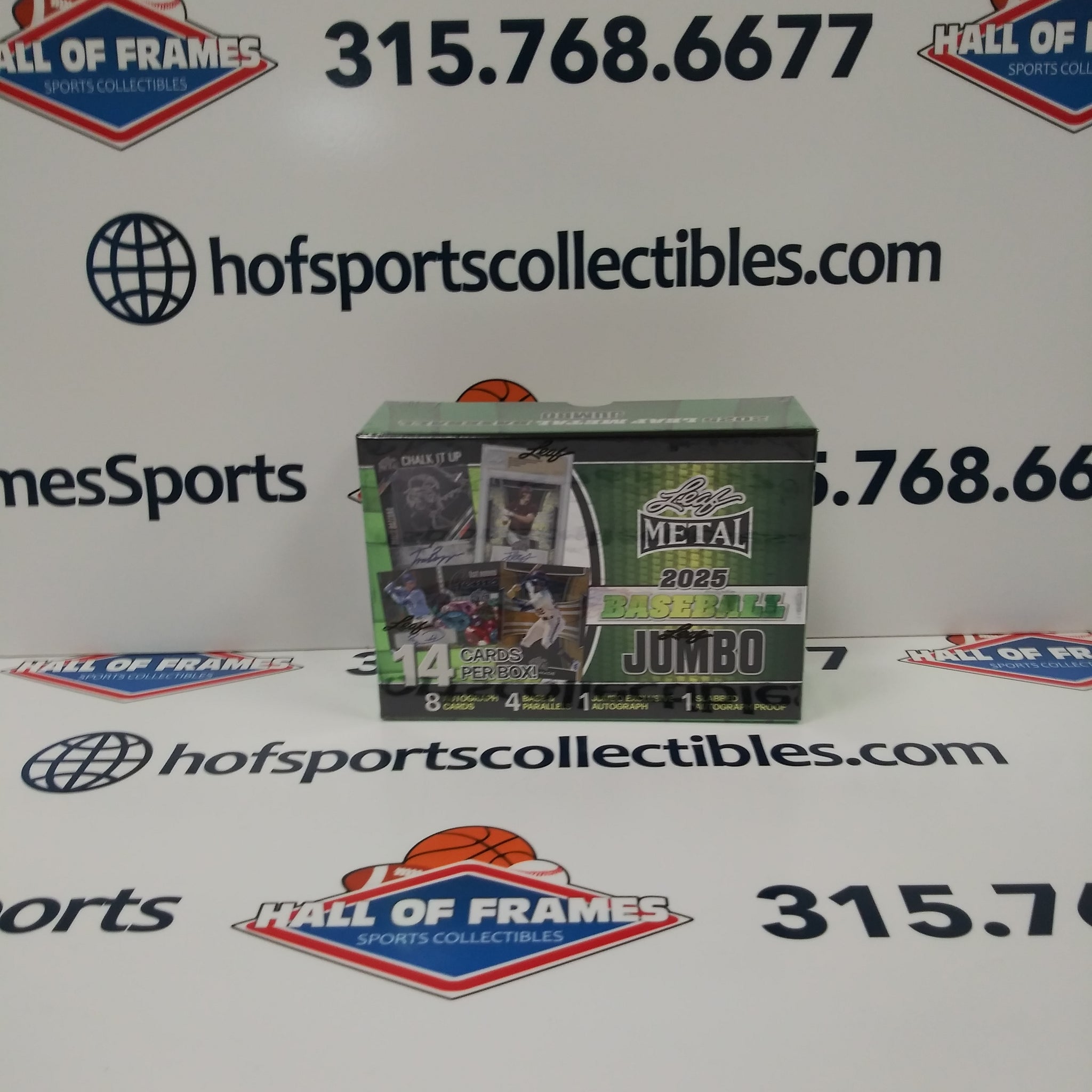 2025 LEAF METAL BASEBALL JUMBO BOX! 14CARDS! 10 TOTAL AUTOS!