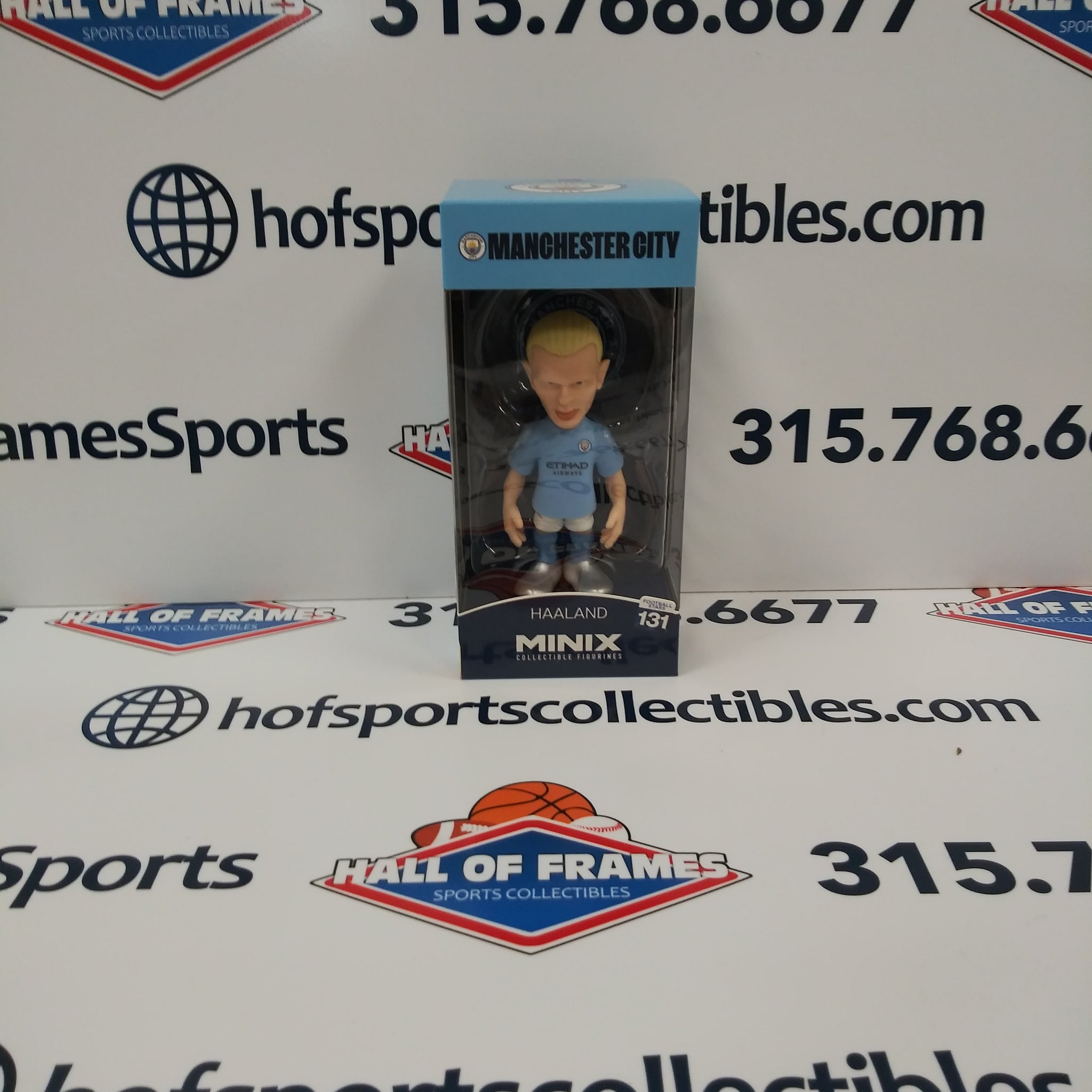 ERLING HAALAND MANCHESTER CITY MINIX COLLECTIBLE FIGURINES #131!