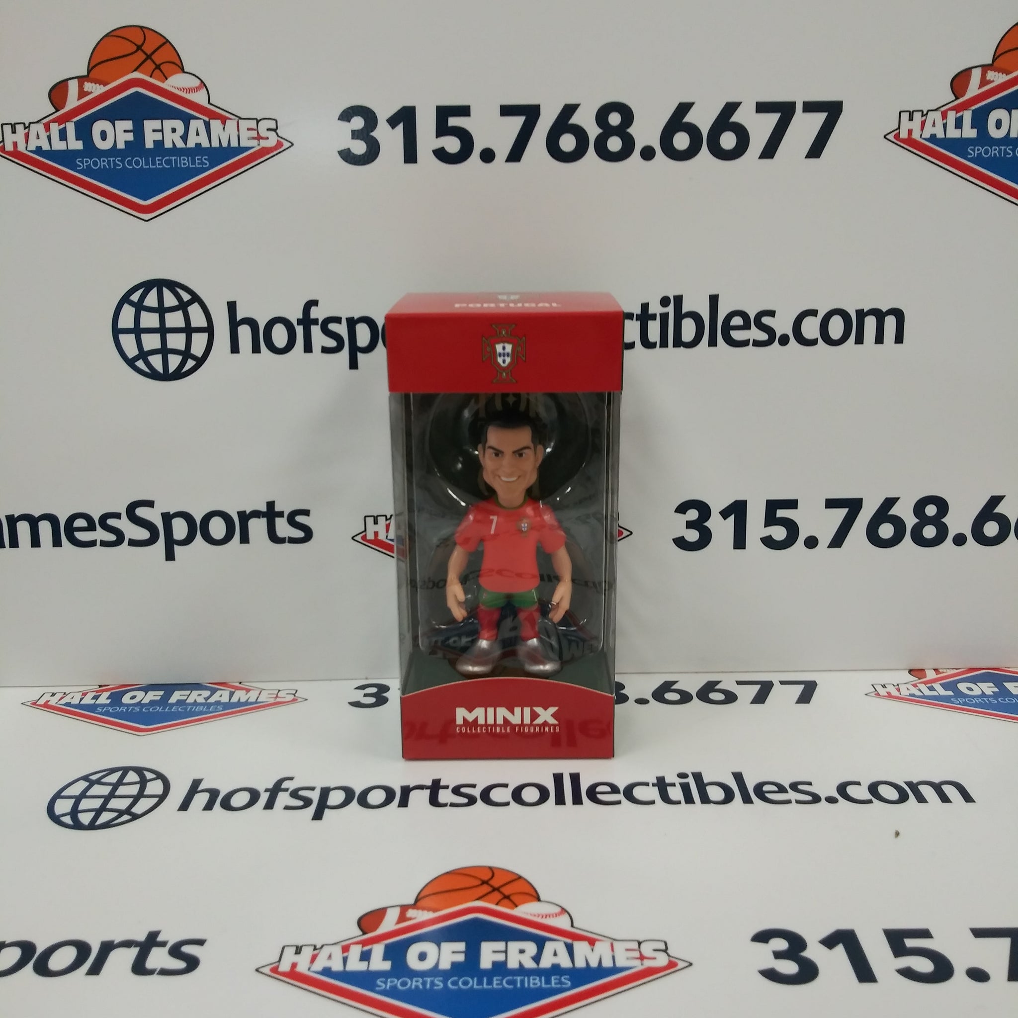 CRISTIANO RONALDO PORTUGAL MINIX COLLECTIBLE FIGURINES!