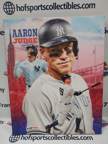 AARON JUDGE NEW YORK YANKEES 16X20 CUSTOM CANVAS PRINT - READY TO HANG