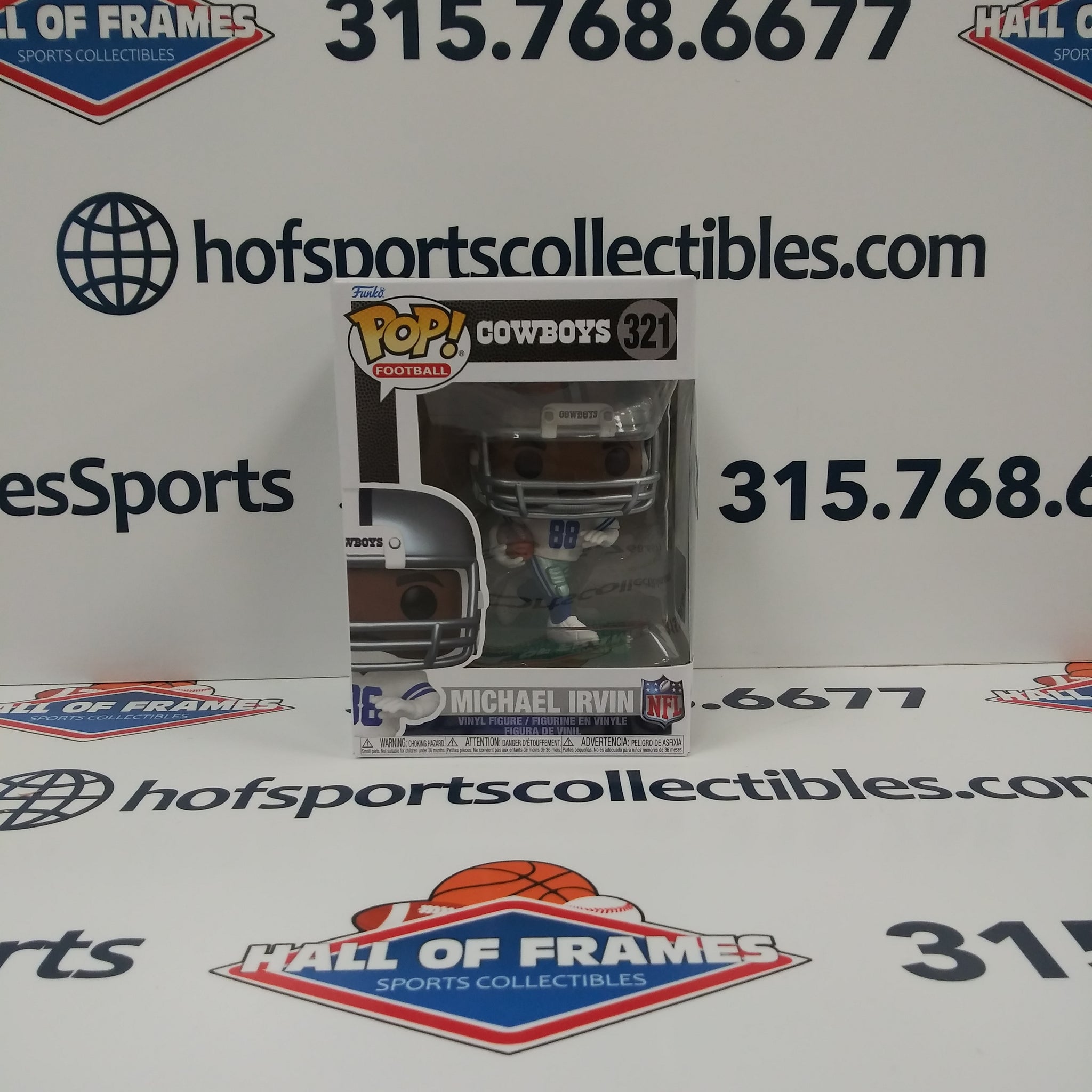 MICHAEL IRVIN DALLAS COWBOYS NFL FUNKO POP #321!
