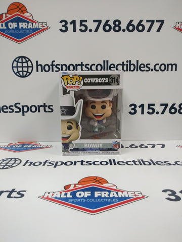 ROWDY DALLAS COWBOYS MASCOT NFL FUNKO POP #314!