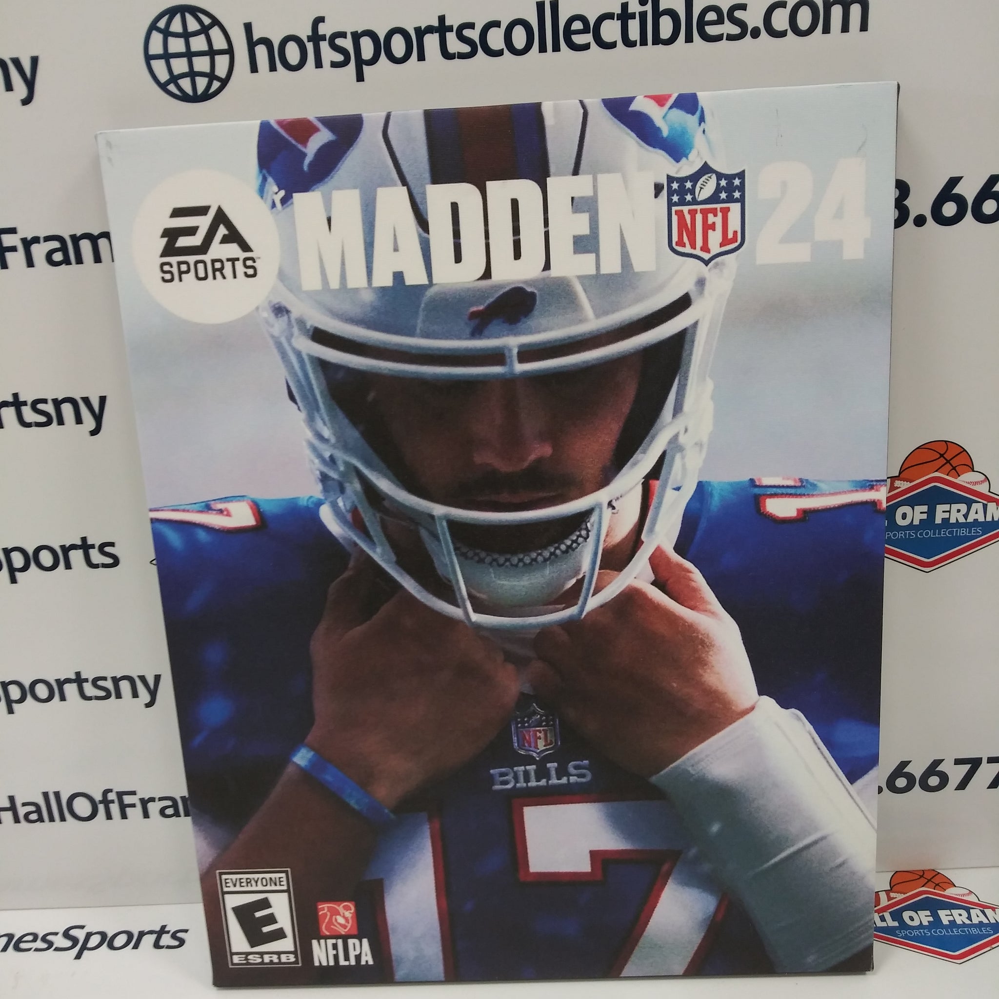 JOSH ALLEN MADDEN 24 16X20 CUSTOM CANVAS PRINT - READY TO HANG
