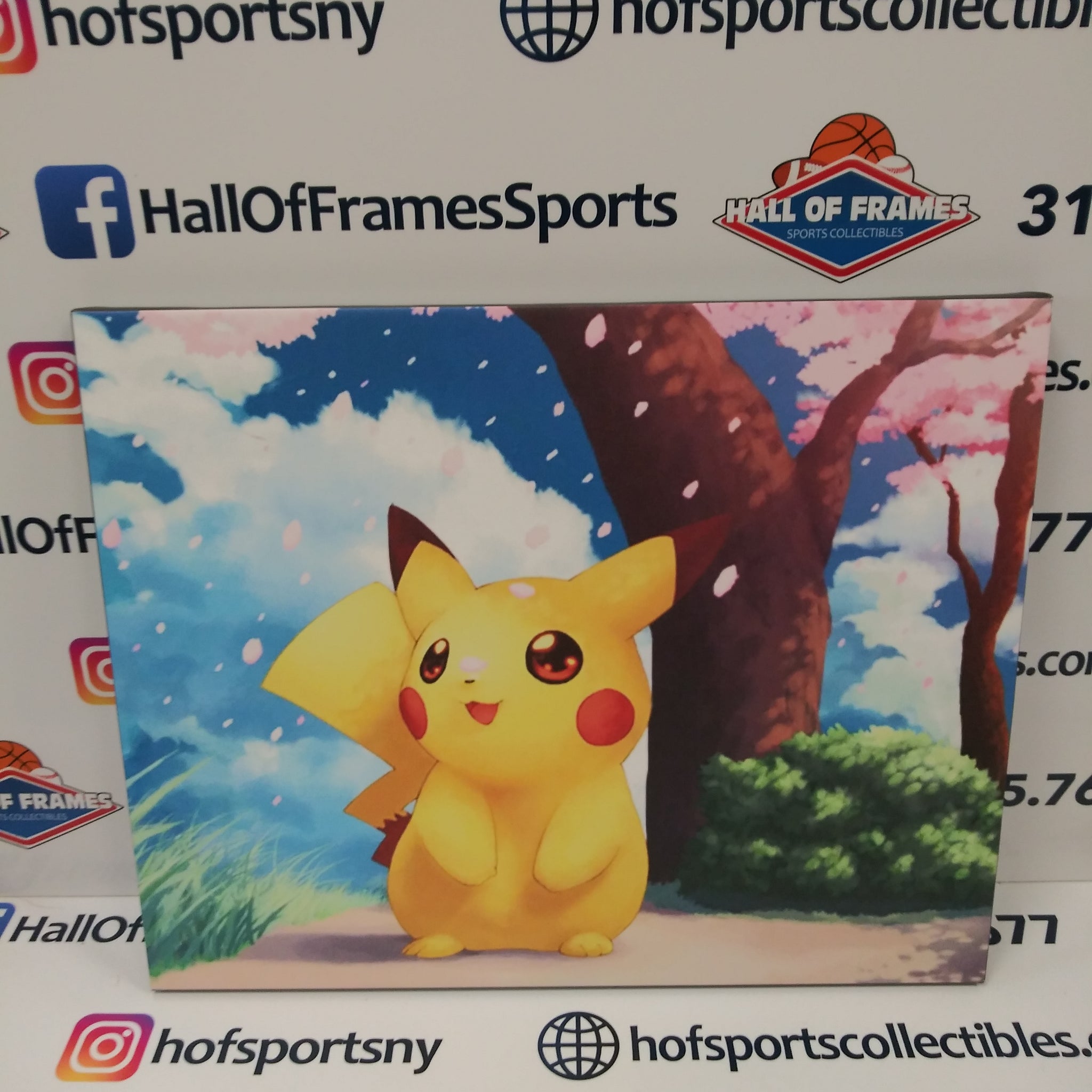 PIKACHU POKEMON 16X20 CUSTOM CANVAS PRINT - READY TO HANG