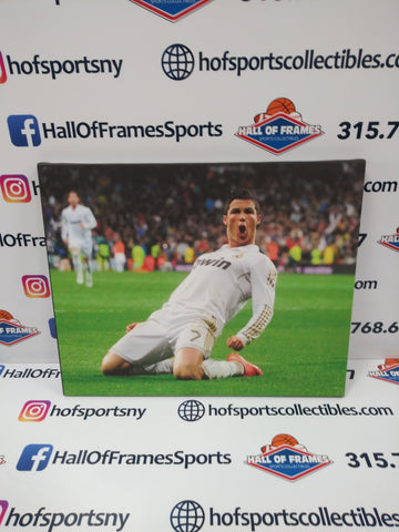 CRISTIANO RONALDO REAL MADRID 16X20 CUSTOM CANVAS PRINT - READY TO HANG