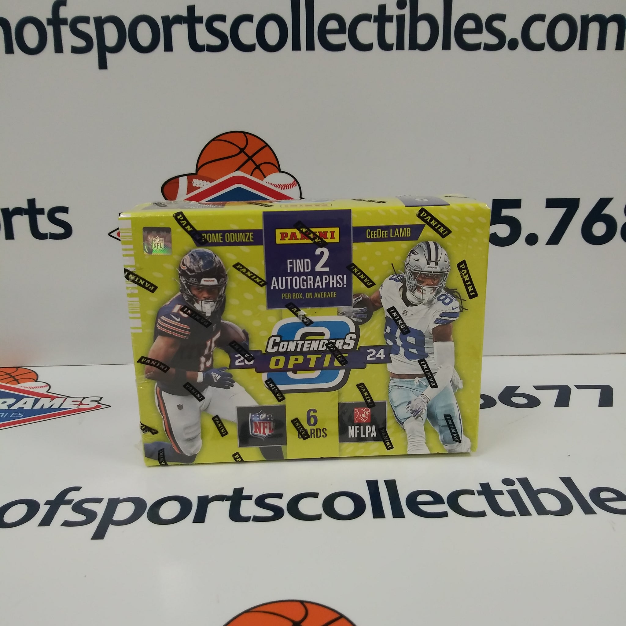 2024 PANINI CONTENDERS OPTIC FOOTBALL HOBBY BOX!