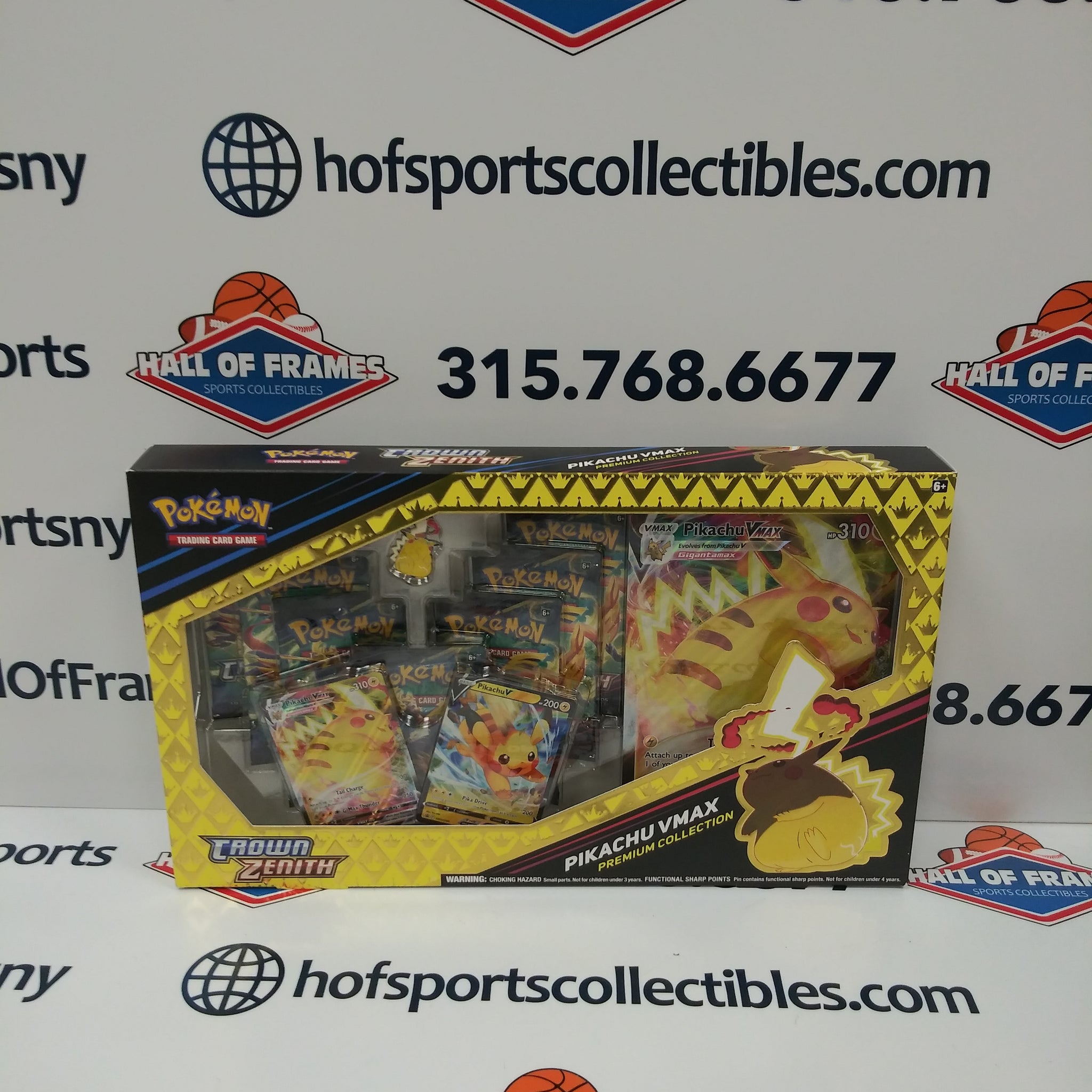 2023 POKEMON CROWN ZENITH PIKACHU VMAX PREMIUM COLLECTION BOX!