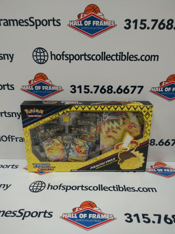 2023 POKEMON CROWN ZENITH PIKACHU VMAX PREMIUM COLLECTION BOX!