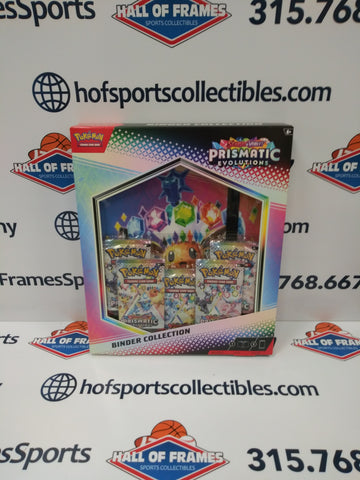 2025 POKEMON PRISMATIC EVOLUTIONS BINDER COLLECTION!
