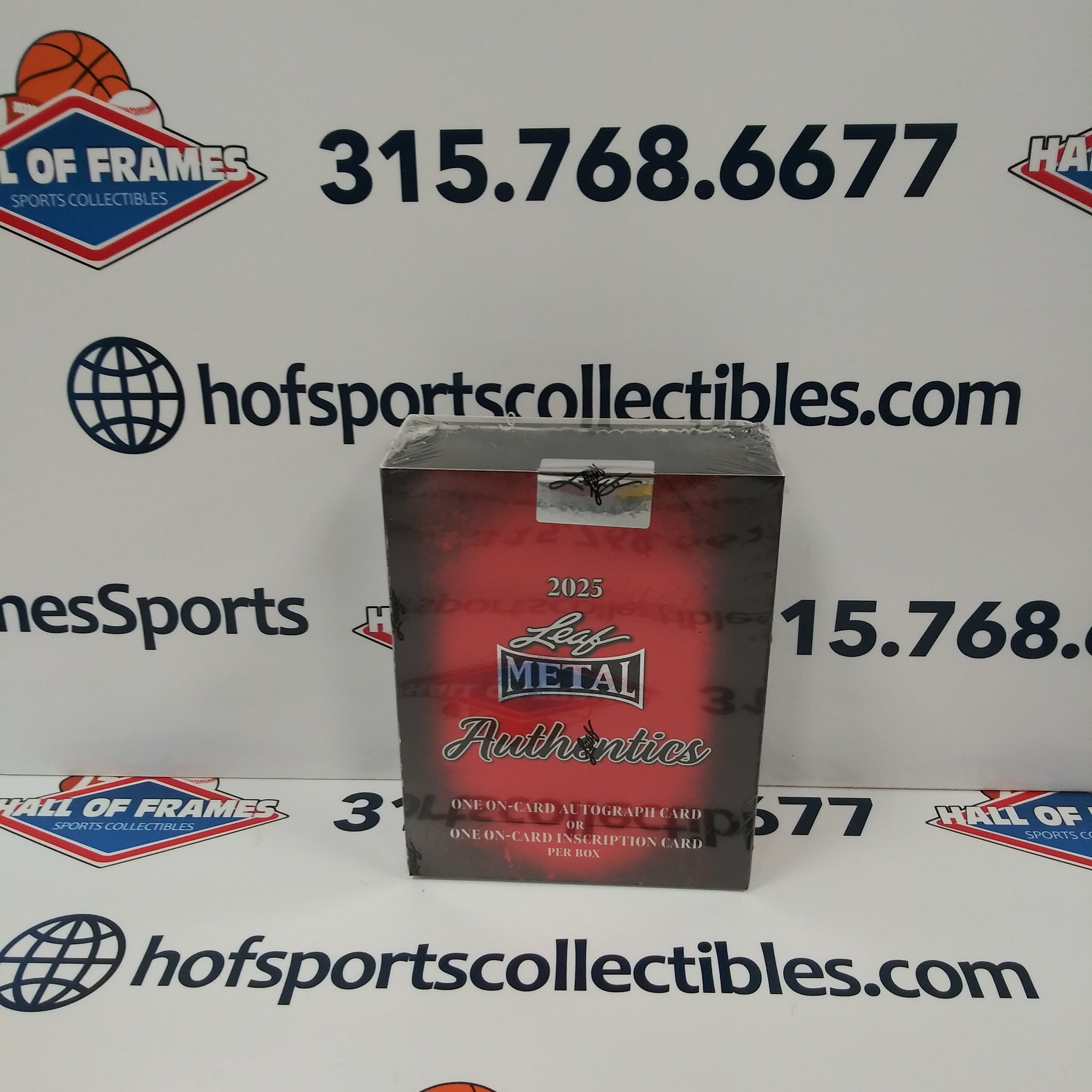 2025 LEAF METAL AUTHENTICS HOBBY BOX! 1 AUTO OR INSCRIPTION CARD PER BOX!