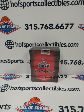 2025 LEAF METAL AUTHENTICS HOBBY BOX! 1 AUTO OR INSCRIPTION CARD PER BOX!
