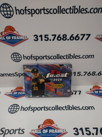 2025 TOPPS FINEST BASEBALL HOBBY BOX!