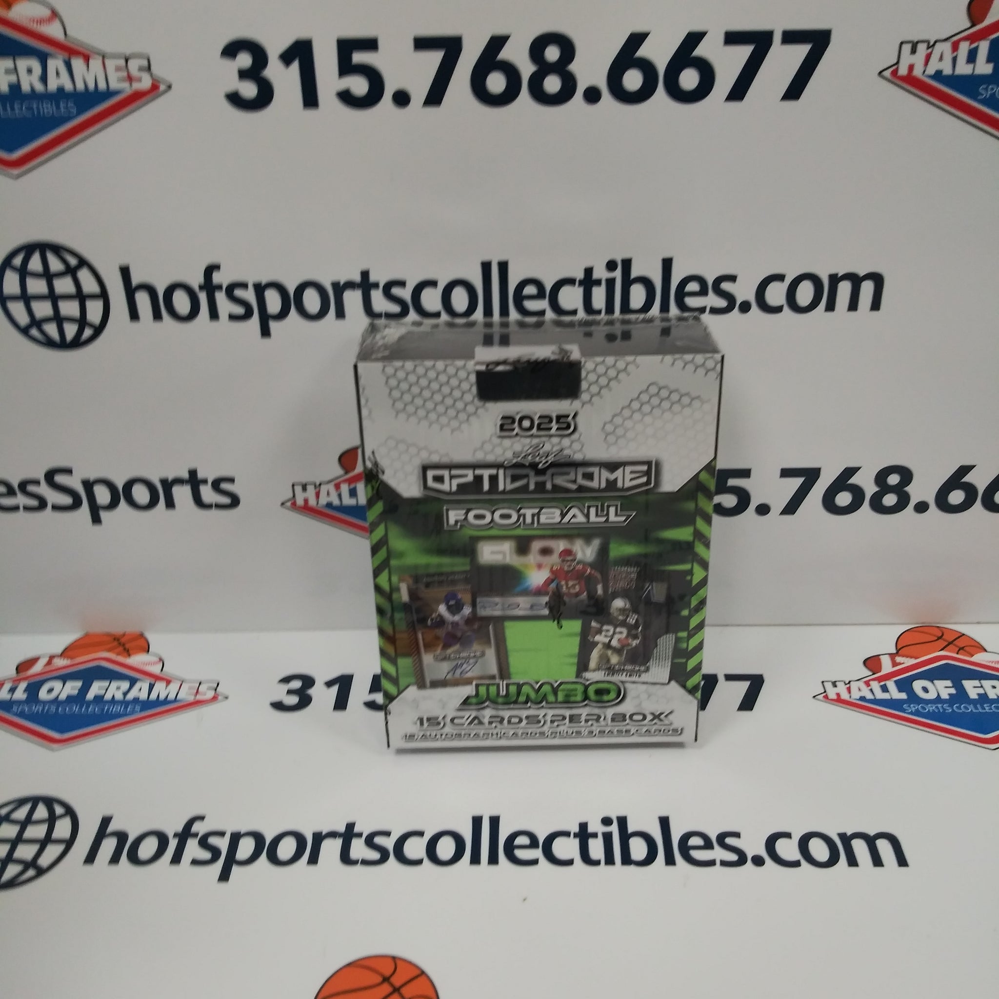 2025 LEAF OPTICHROME FOOTBALL JUMBO BOX! 12 AUTOGRAPHS!