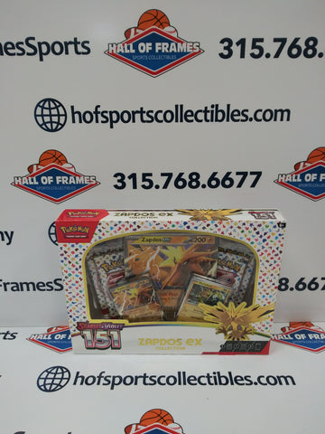 2023 POKEMON SCARLET & VIOLET 151 ZAPDOS EX COLLECTION BOX!