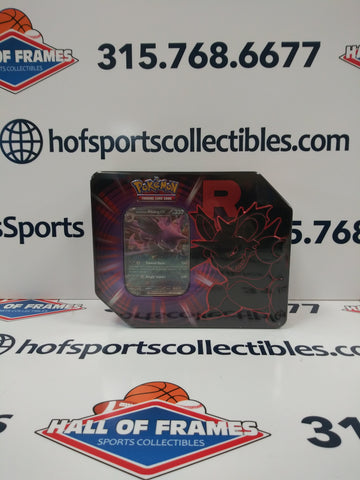 2025 TEAM ROCKET'S NIDOKING EX TIN! 5 PACKS!
