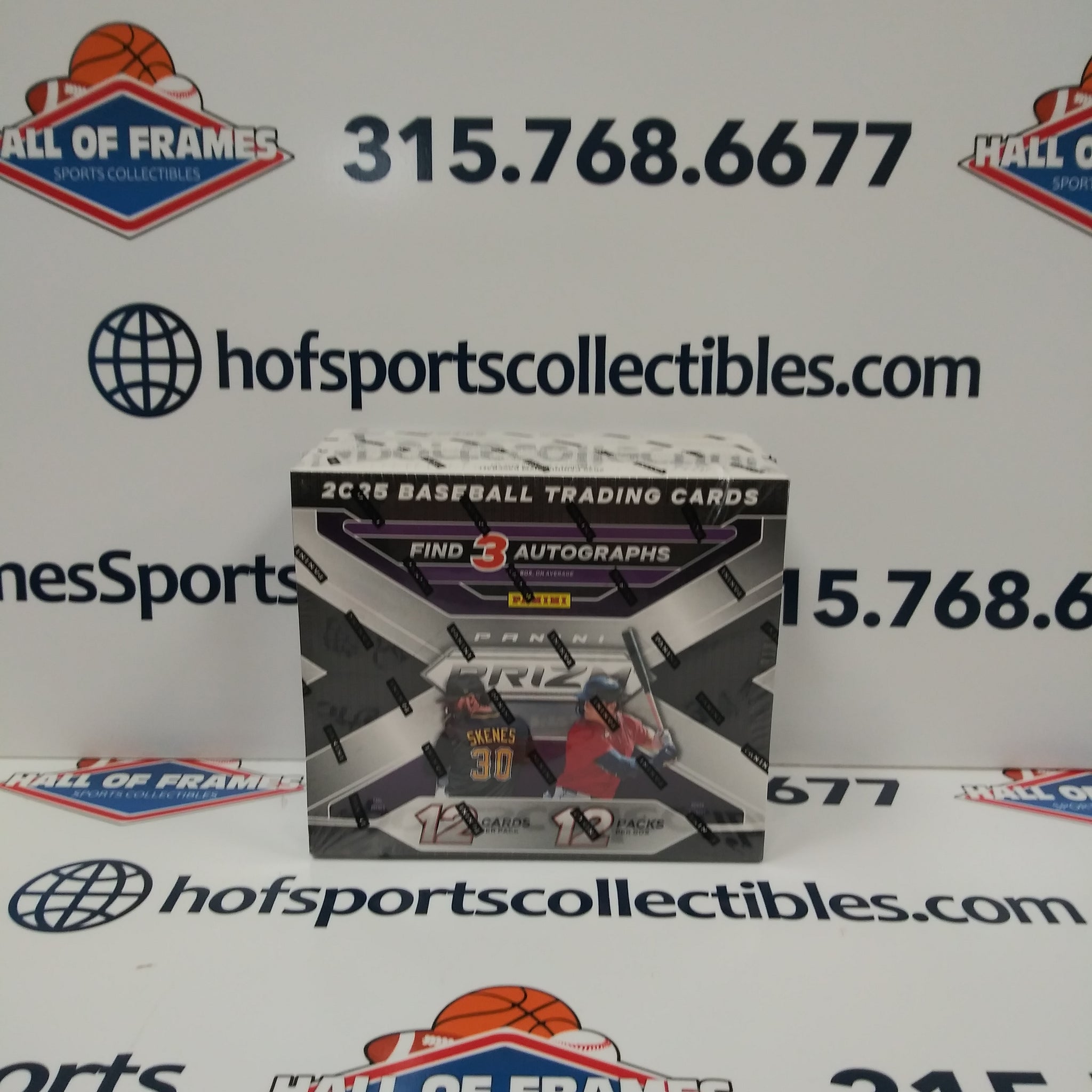 2025 PANINI PRIZM BASEBALL HOBBY BOX! 3 AUTOGRAPHS!