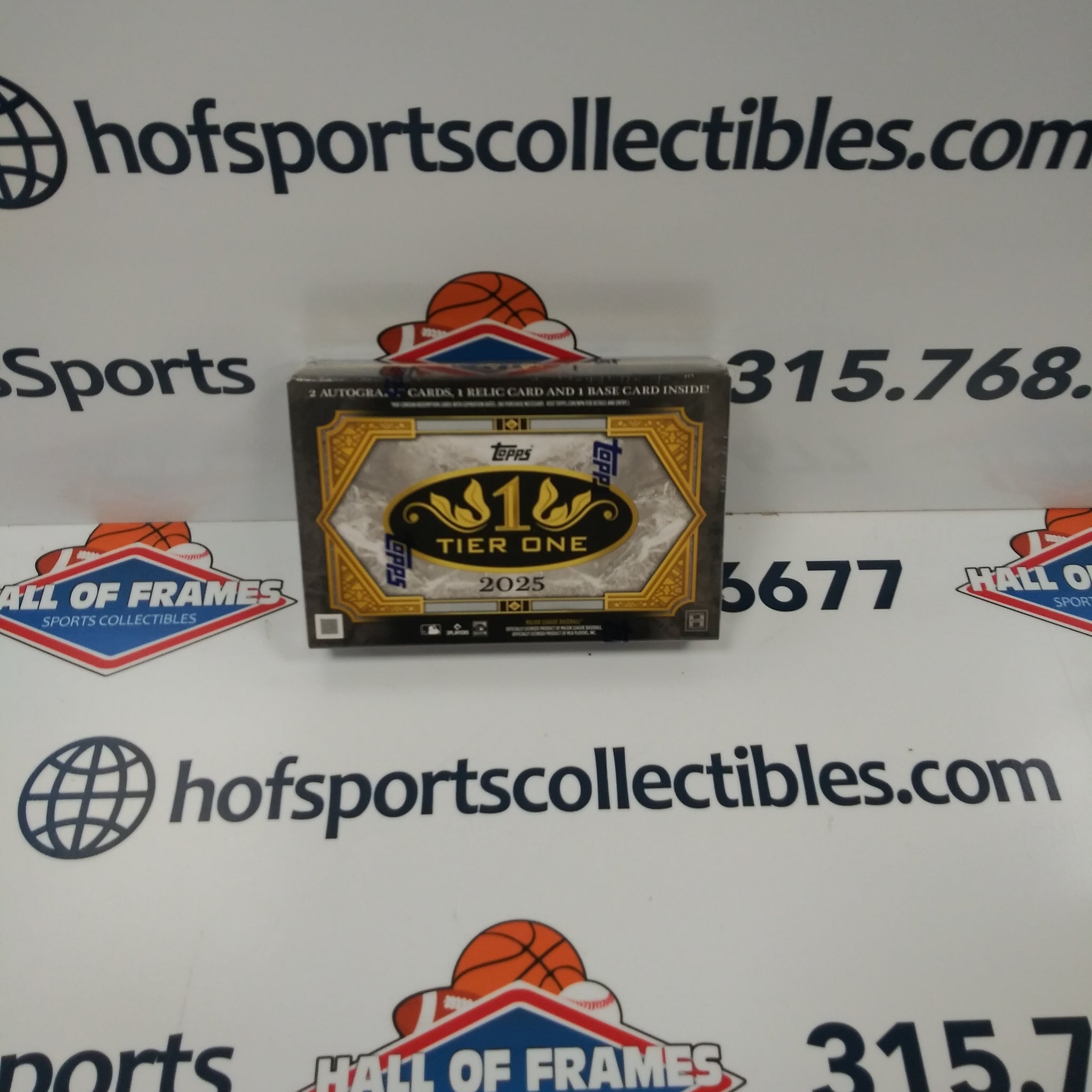 2025 TOPPS TIER ONE BASEBALL HOBBY BOX!