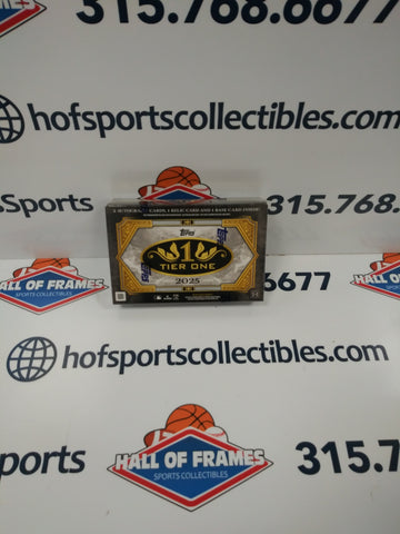 2025 TOPPS TIER ONE BASEBALL HOBBY BOX!