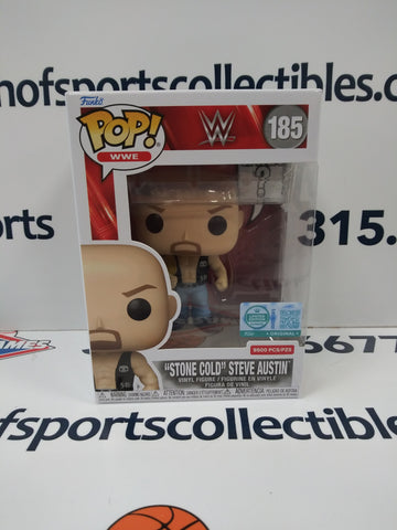STONE COLD STEVE AUSTIN WWE FUNKO POP LIMITED EDITION SUPREME #185 /9500