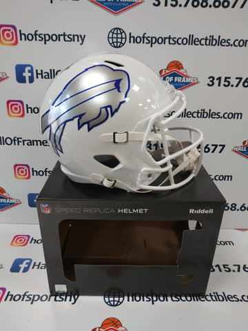 BUFFALO BILLS RIVALRIES FULL SIZE SPEED REPLICA HELMET!