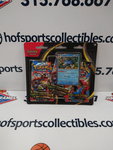 2025 POKEMON MEGA EVOLUTION GOLDUCK 3 PACK BLISTER!