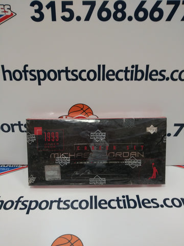 1999 UPPER DECK CAREER SET MICHAEL JORDAN SEALED BOX SET! TEAR IN SEAL!