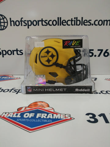 2025 PITTSBURGH STEELERS NEW RIDDELL RAVE SPEED MINI HELMET