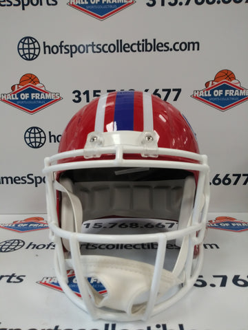 BUFFALO BILLS RED THROWBACK FULL SIZE SPEED REPLICA HELMET!