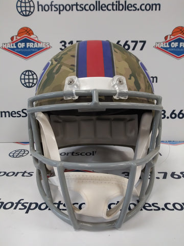 BUFFALO BILLS FULL SIZE SPEED CAMO REPLICA HELMET!
