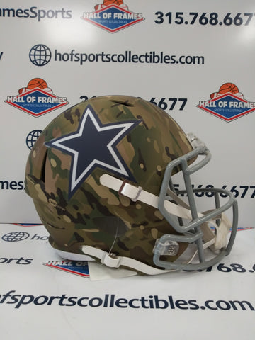 DALLAS COWBOYS FULL SIZE SPEED CAMO REPLICA HELMET!