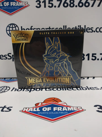 2025 POKEMON MEGA EVOLUTION LUCARIO ELITE TRAINER BOX ETB!
