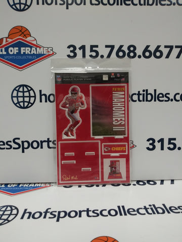PATRICK MAHOMES KANSAS CITY CHIEFS 3D ACRYLIC STAND UP SET WINCRAFT!