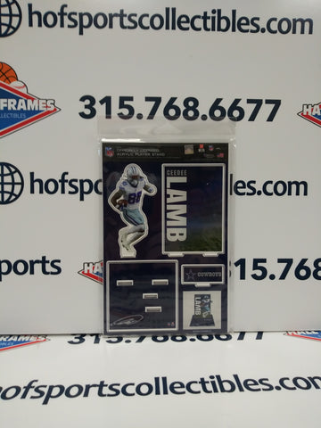 CEEDEE LAMB DALLAS COWBOYS 3D ACRYLIC STAND UP SET WINCRAFT!