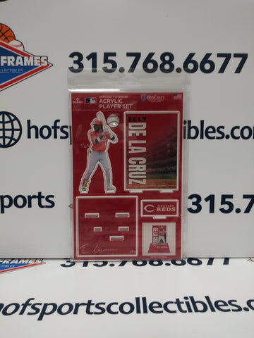 ELLY DE LA CRUZ CINCINNATI REDS 3D ACRYLIC STAND UP SET WINCRAFT!