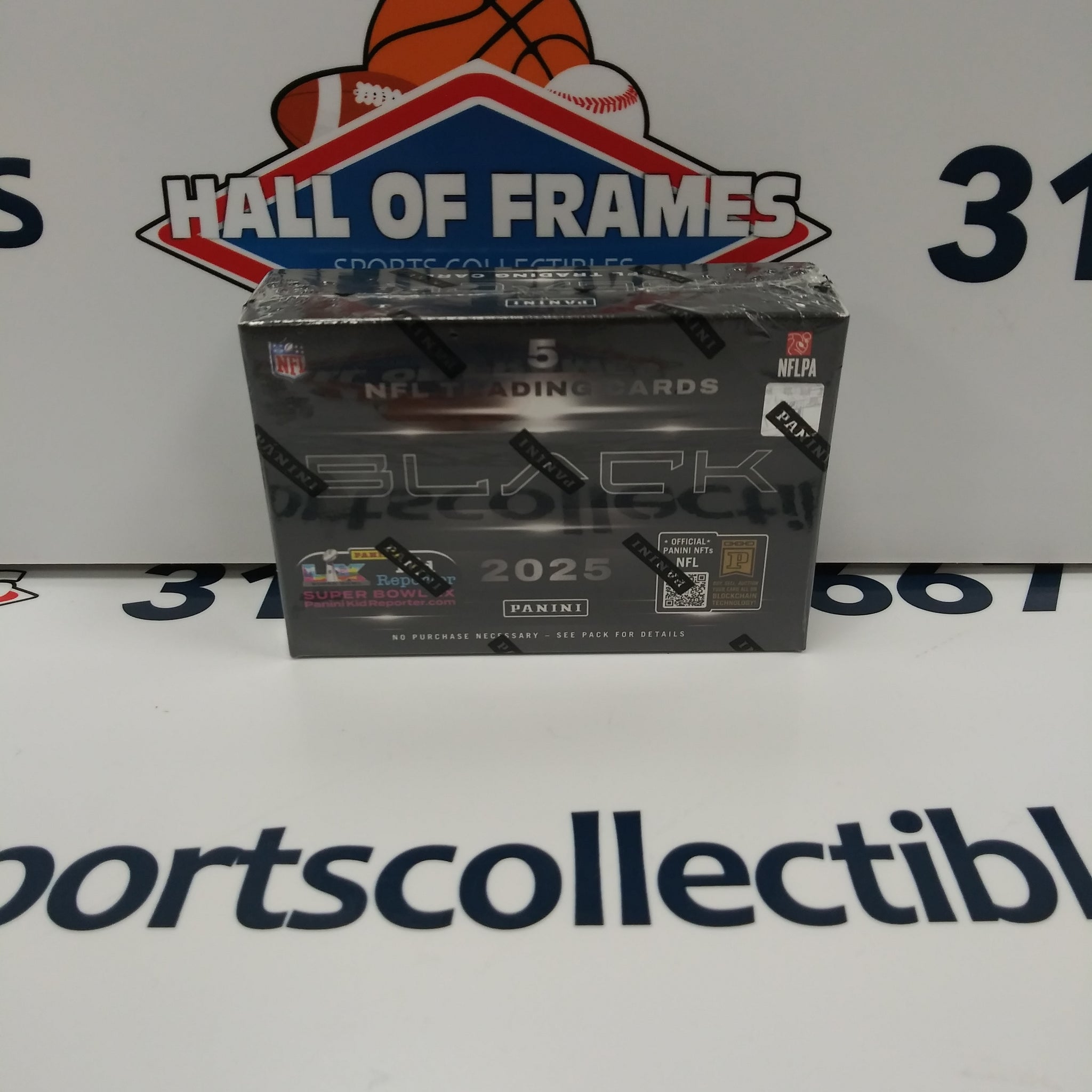 2025 PANINI BLACK FOOTBALL HOBBY BOX!