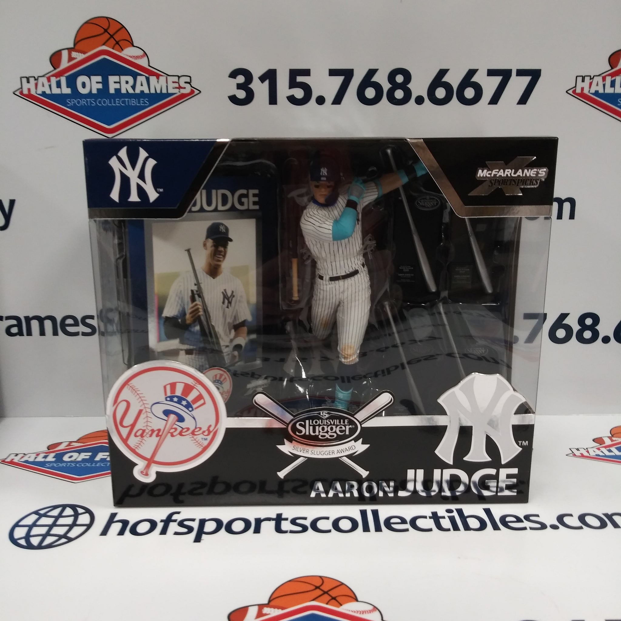 AARON JUDGE NEW YORK YANKEES LOUISVILLE SILVER SLUGGER MCFARLANE'S SPORTSPICKS #15!