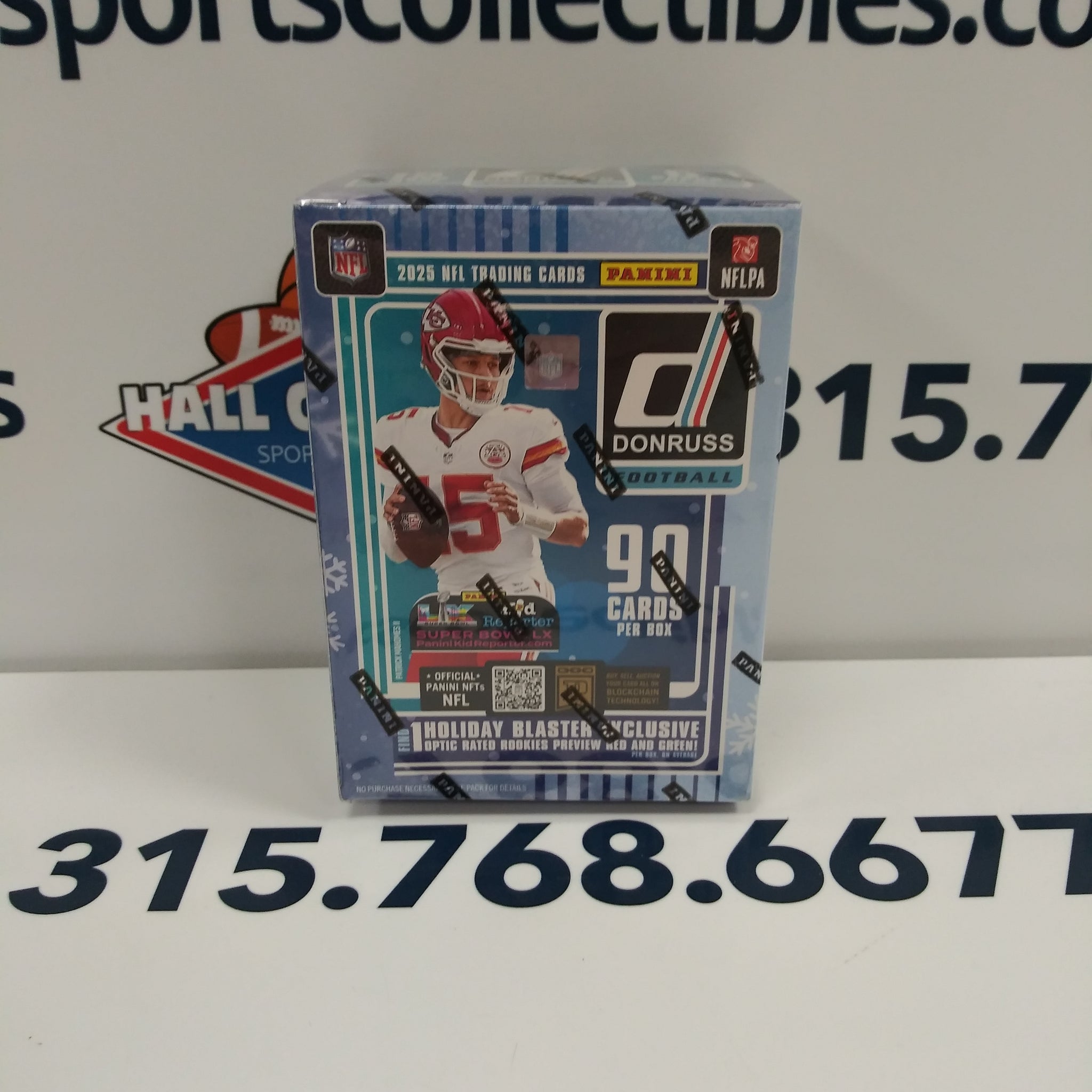 2025 PANINI DONRUSS FOOTBALL HOLIDAY BLASTER BOX!
