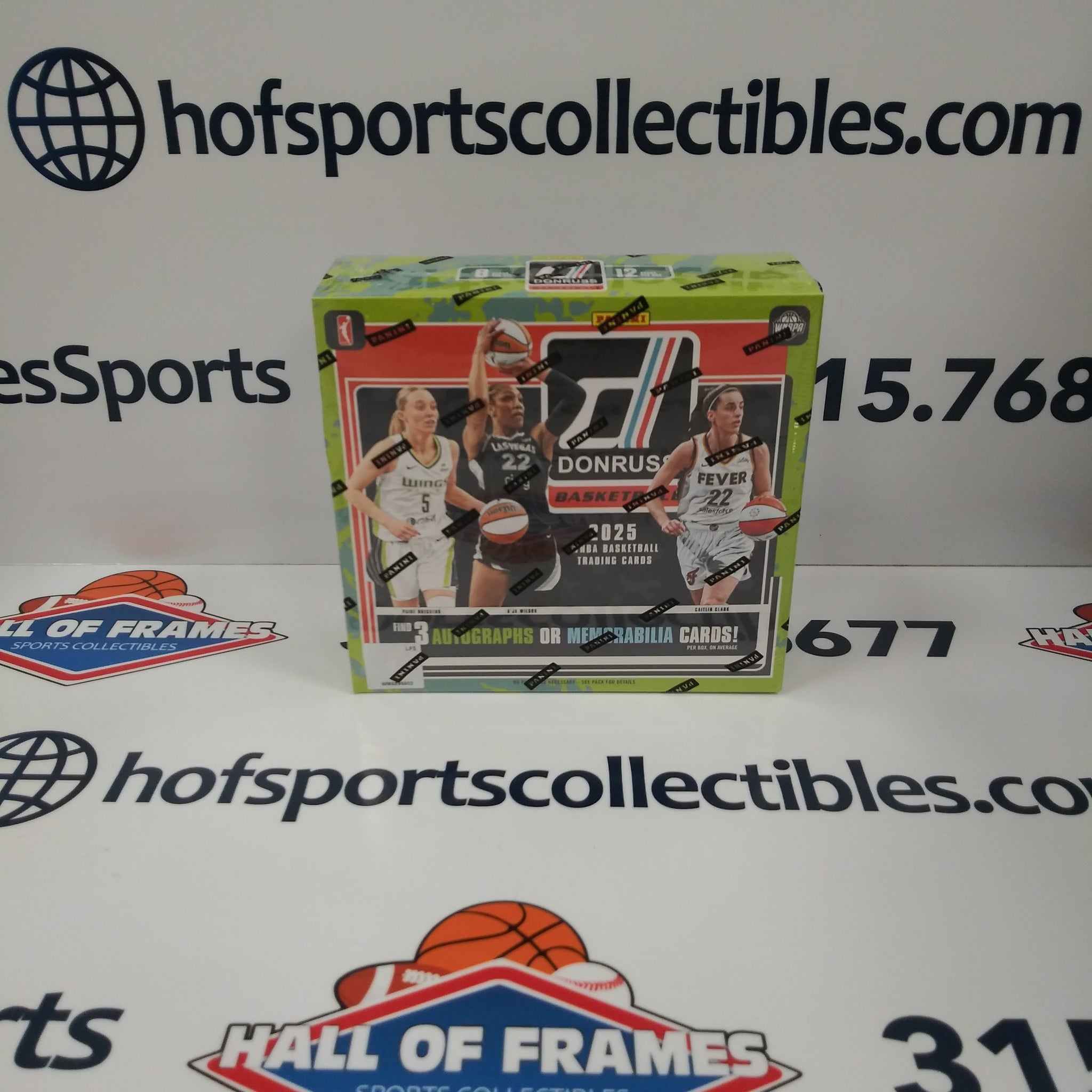 2025 PANINI DONRUSS WNBA BASKETBALL HOBBY BOX! LOOK FOR DOWNTOWN!