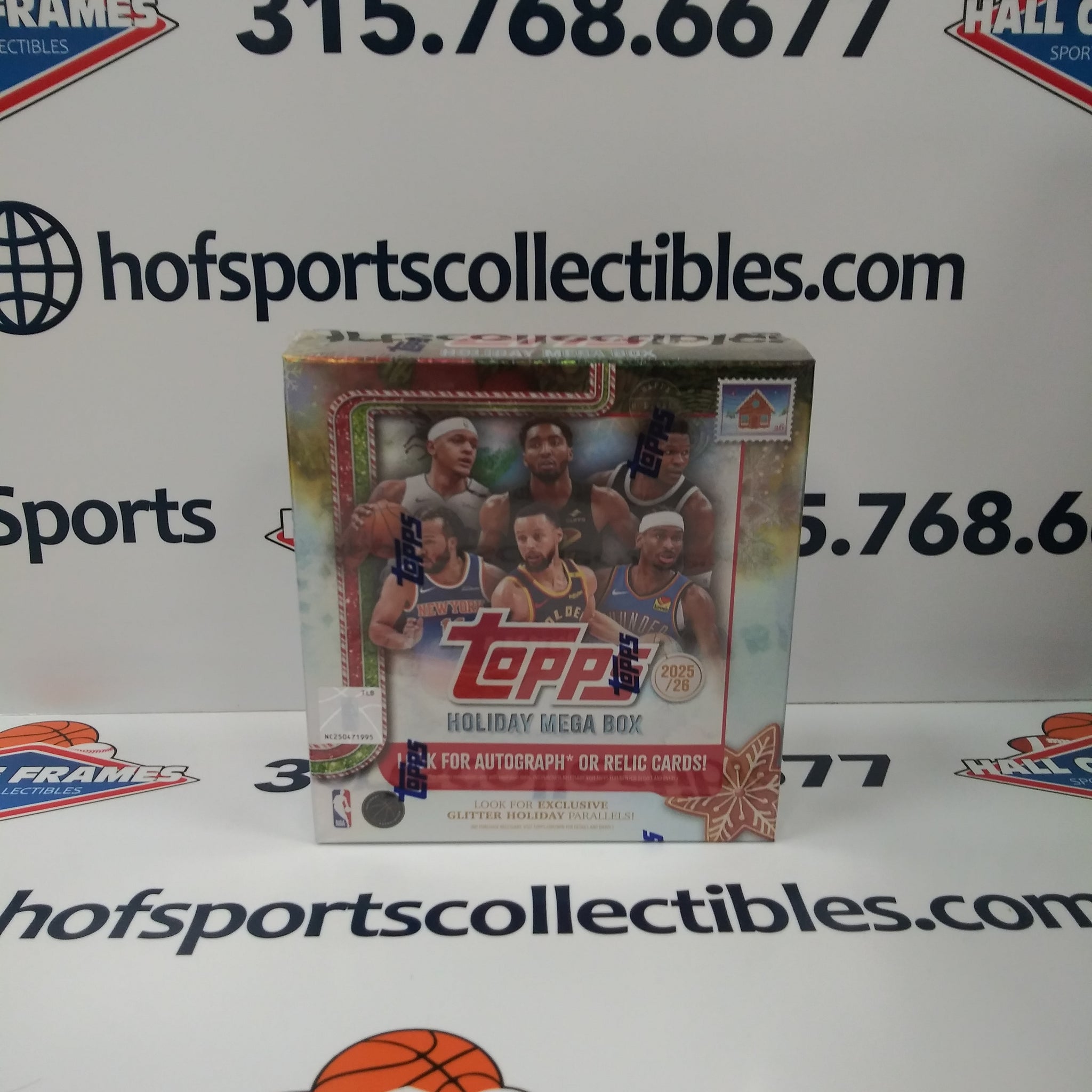 2025/26 TOPPS BASKETBALL HOLIDAY MEGA BOX!