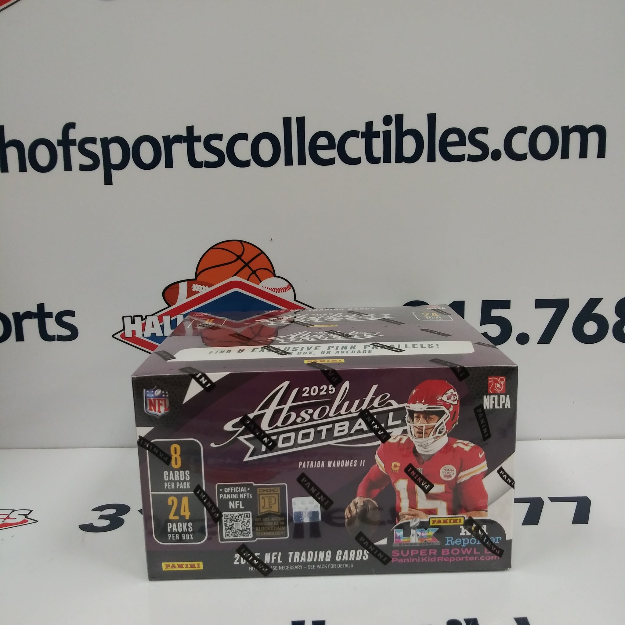2025 PANINI ABSOLUTE FOOTBALL RETAIL BOX! 24 PACKS! LOOK FOR KABOOM!
