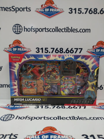 2025 POKEMON MEGA LUCARIO EX FIGURE COLLECTION BOX!
