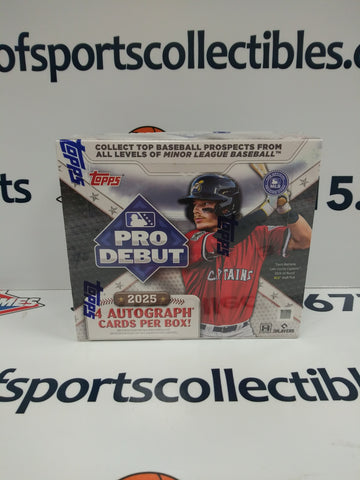 2025 TOPPS PRO DEBUT BASEBALL JUMBO BOX!