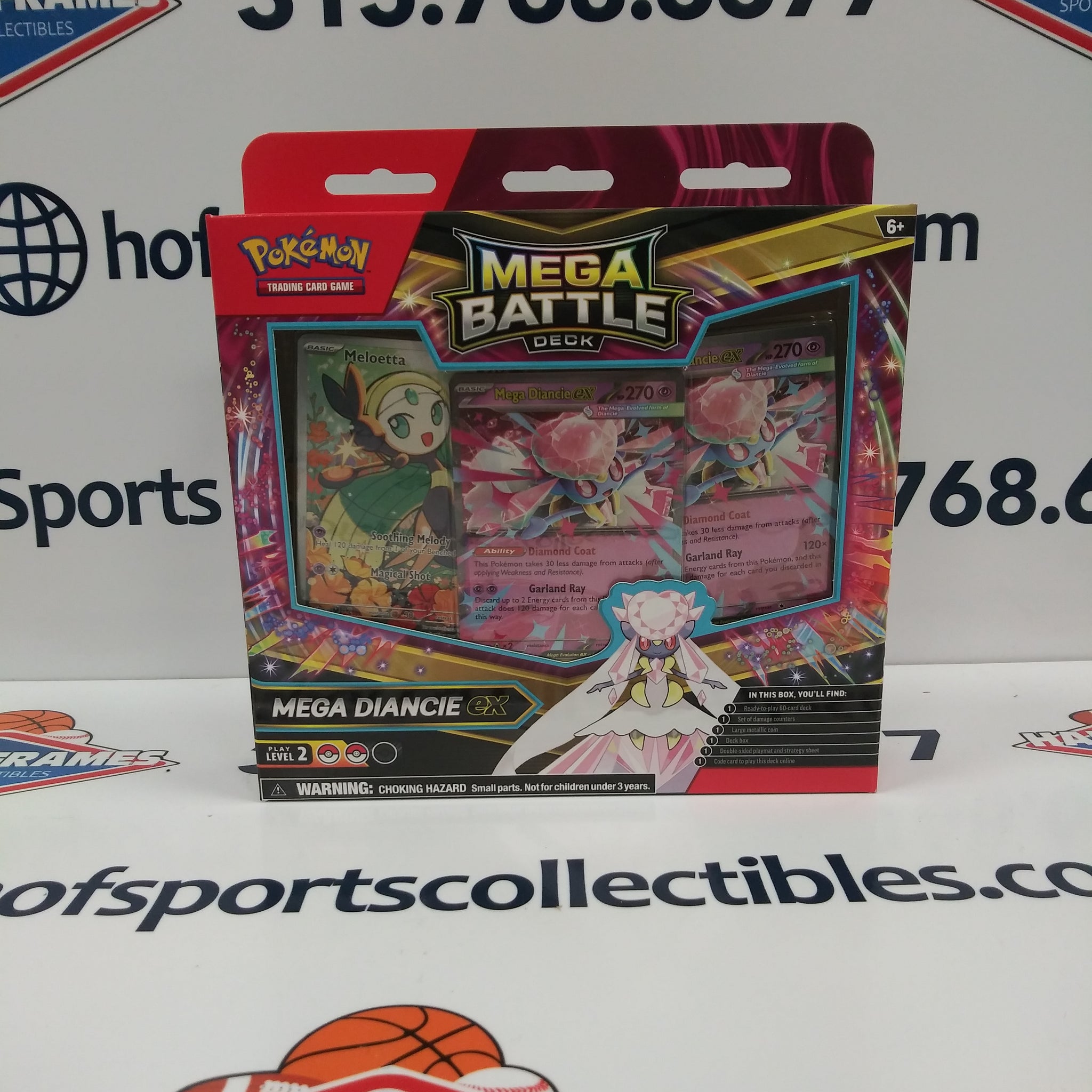 2025 POKEMON MEGA BATTLE DECK MEGA DIANCIE EX!
