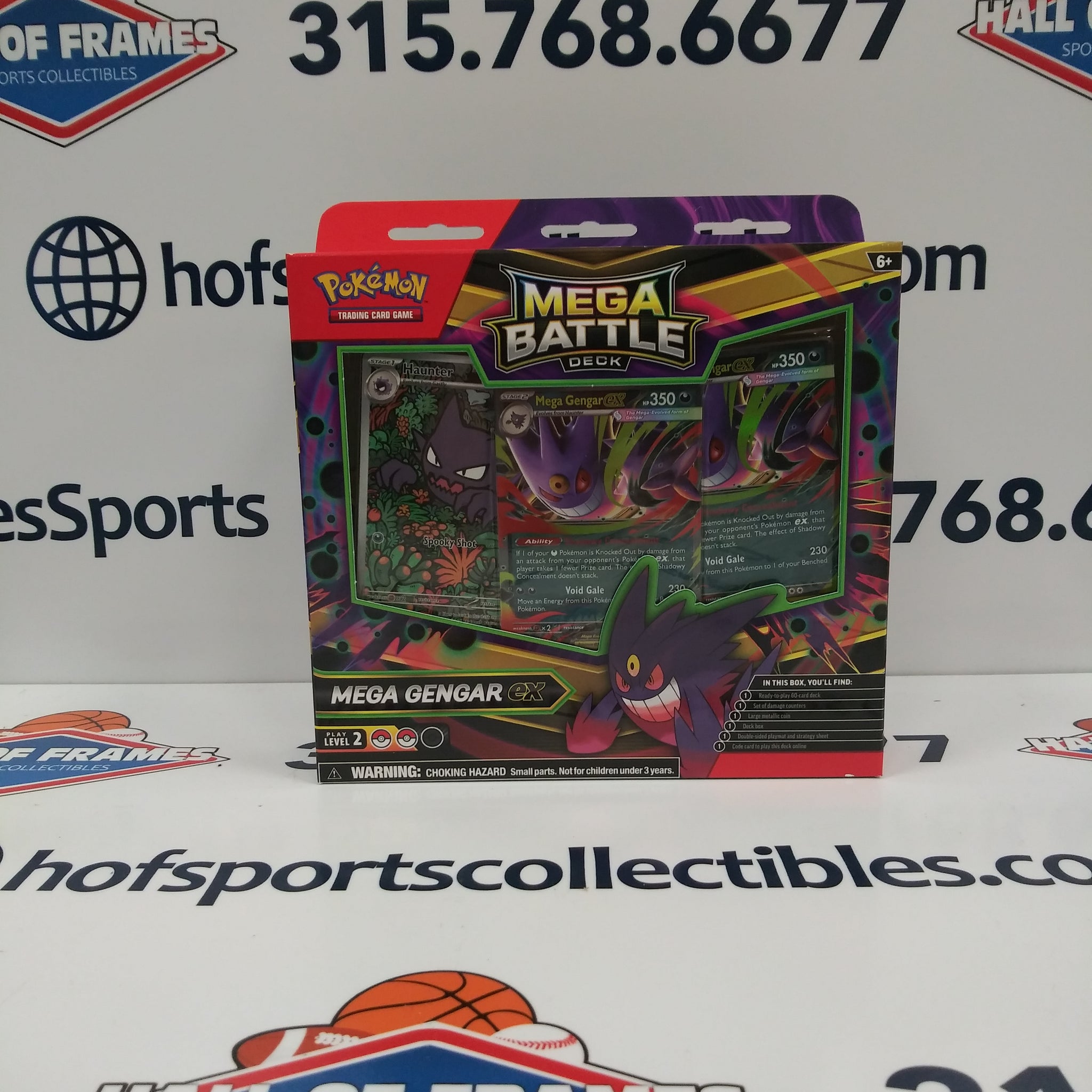 2025 POKEMON MEGA BATTLE DECK MEGA GENGAR EX!